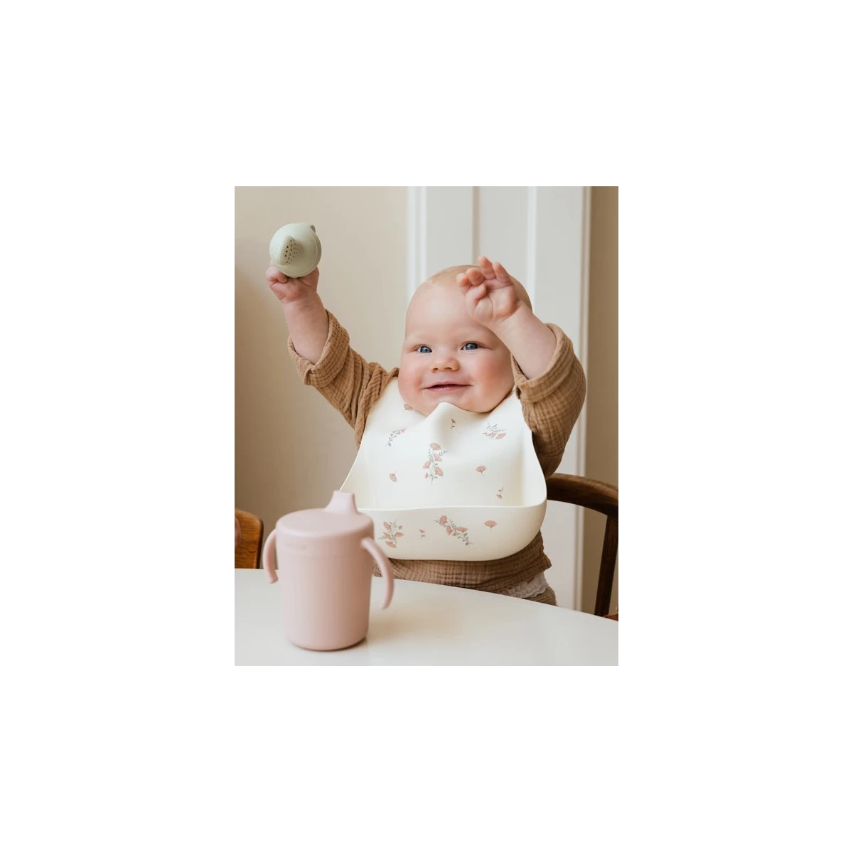 Mushie Kubek Treningowy dla Dzieci 230 ml Blush