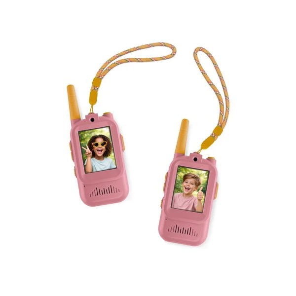 Zazu Fun Video Walkie Talkie dla Dzieci Pink