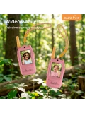 Zazu Fun Video Walkie Talkie dla Dzieci Pink