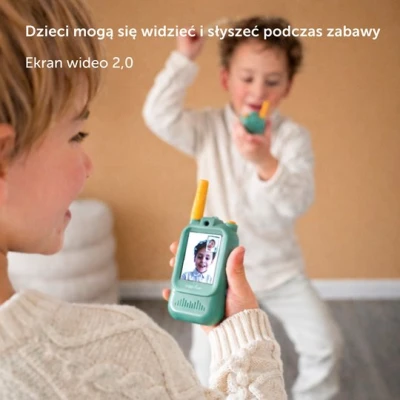 Zazu Fun Video Walkie Talkie dla Dzieci Pink
