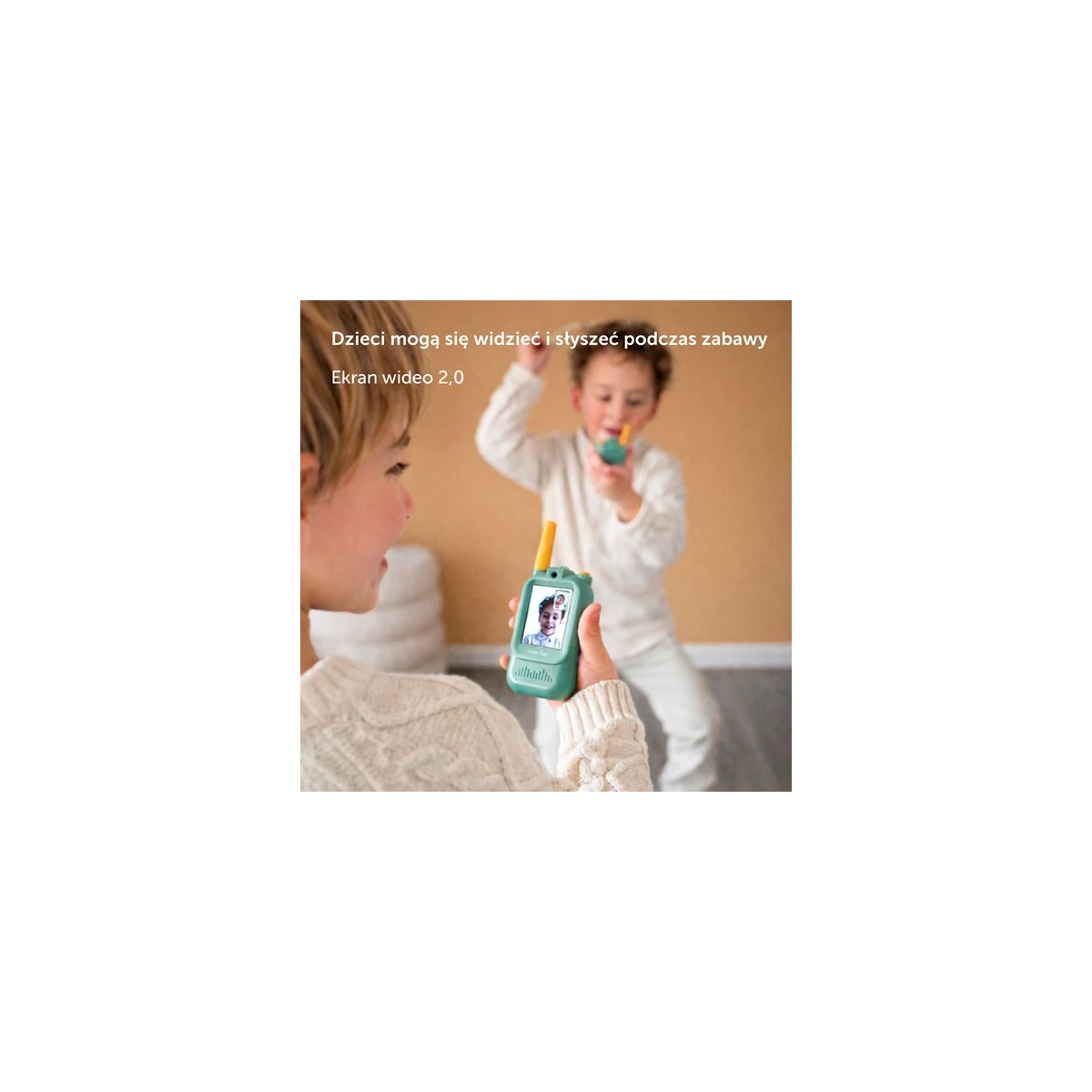 Zazu Fun Video Walkie Talkie dla Dzieci Pink