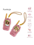 Zazu Fun Video Walkie Talkie dla Dzieci Pink
