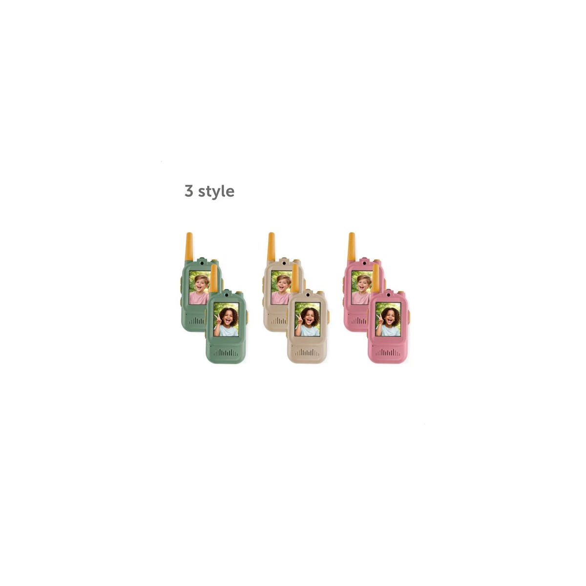 Zazu Fun Video Walkie Talkie dla Dzieci Pink