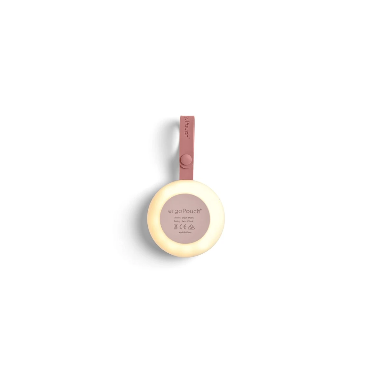 ergoPouch Usypiacz z Białym Szumem i Lampką LED Drift Away Blush