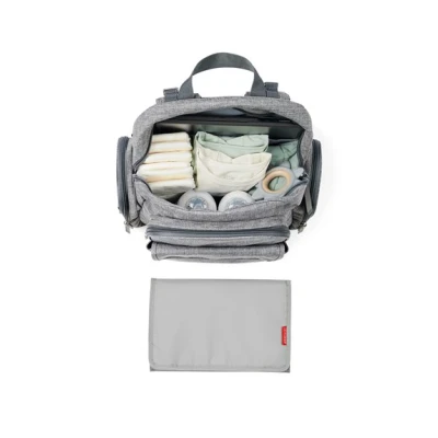 Skip Hop Torba do Wózka Plecak dla Mamy Taty Luna Heather Grey