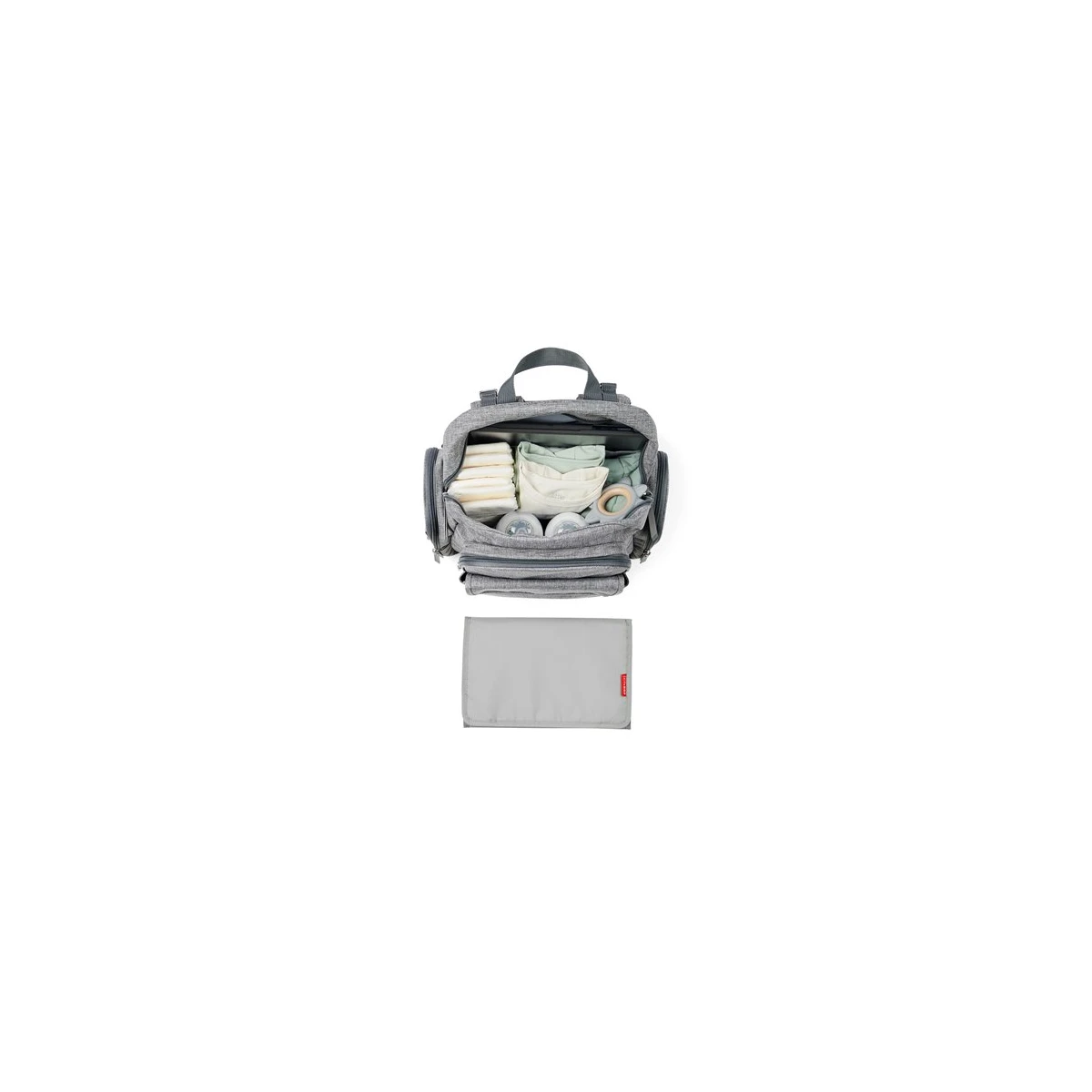 Skip Hop Torba do Wózka Plecak dla Mamy Taty Luna Heather Grey