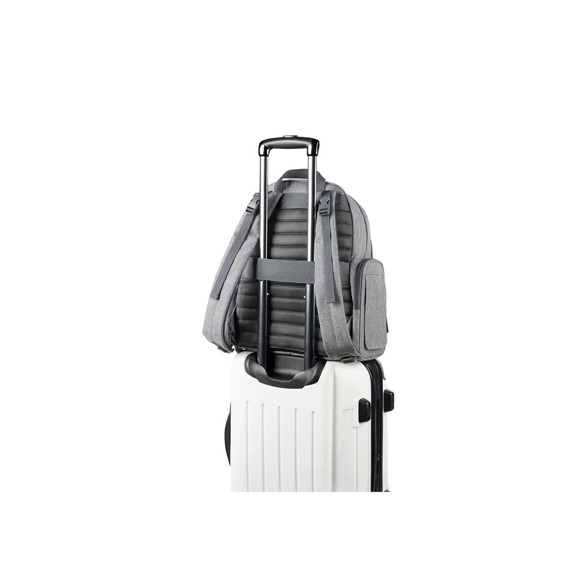 Skip Hop Torba do Wózka Plecak dla Mamy Taty Luna Heather Grey