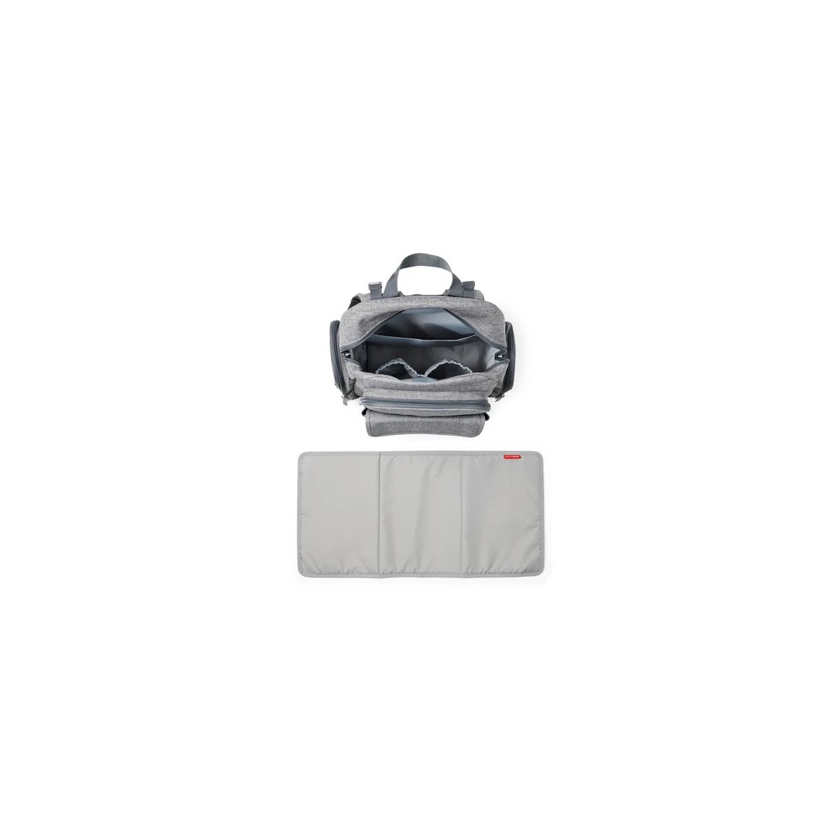 Skip Hop Torba do Wózka Plecak dla Mamy Taty Luna Heather Grey