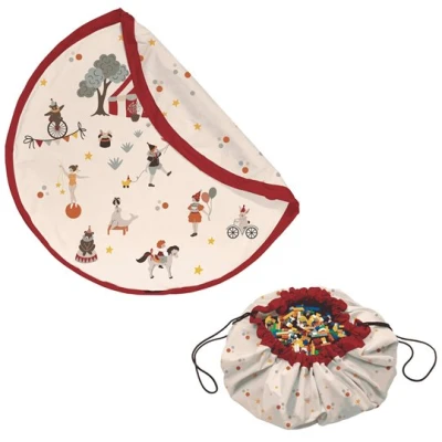 Play&Go NOOMAD Worek na Zabawki i Mata do Zabawy 2w1 Circus