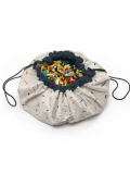 Play&Go NOOMAD Worek na Zabawki i Mata do Zabawy 2w1 Confetti