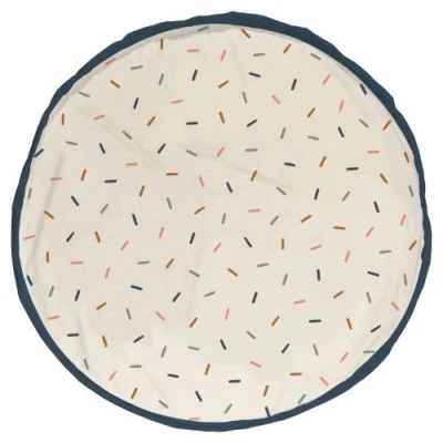 Play&Go NOOMAD Worek na Zabawki i Mata do Zabawy 2w1 Confetti