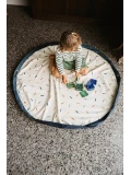 Play&Go NOOMAD Worek na Zabawki i Mata do Zabawy 2w1 Confetti