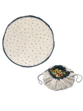 Play&Go NOOMAD Worek na Zabawki i Mata do Zabawy 2w1 Confetti