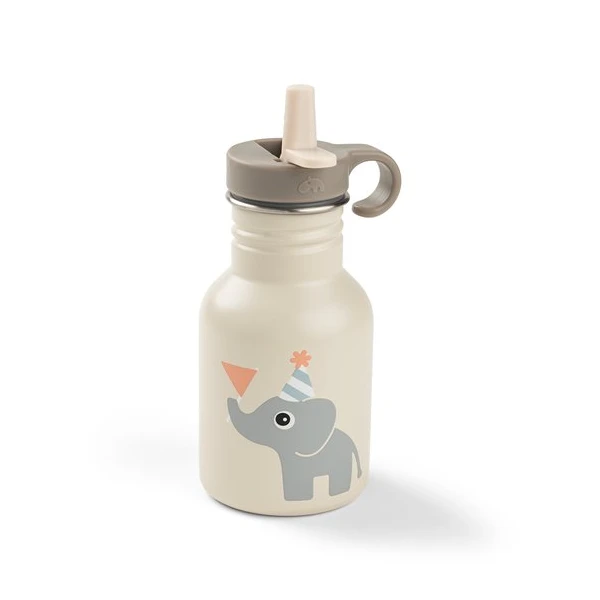 Done by Deer Butelka Stalowa z Ustnikiem 350ml Celebration Sand