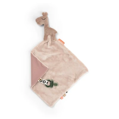 Done by Deer Kocyk Przytulanka dla Niemowlaka Żyrafa Raffi Powder