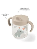 Done by Deer Kubek Niekapek z Uchwytami 260ml Celebration Sand