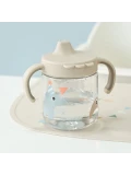 Done by Deer Kubek Niekapek z Uchwytami 260ml Celebration Sand