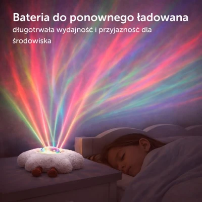 ZAZU KIDS Zazu GAIA Projektor Zorzy Polarnej Gwiazdka White