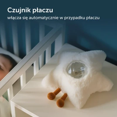 ZAZU KIDS Zazu GAIA Projektor Zorzy Polarnej Gwiazdka White
