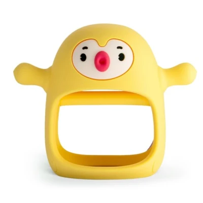 Smily Mia Gryzak Silikonowy Never Drop Pingwin Buddy Yellow