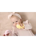 Smily Mia Gryzak Silikonowy Never Drop Pingwin Buddy Yellow