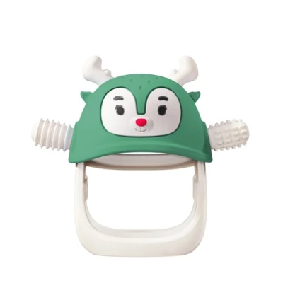 Smily Mia Gryzak dla Niemowlaka Renifer Pine Green