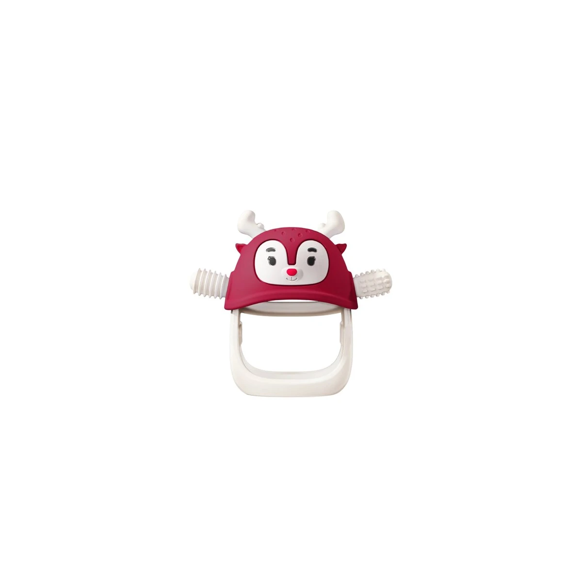 Smily Mia Gryzak dla Niemowlaka Renifer Chimney Red