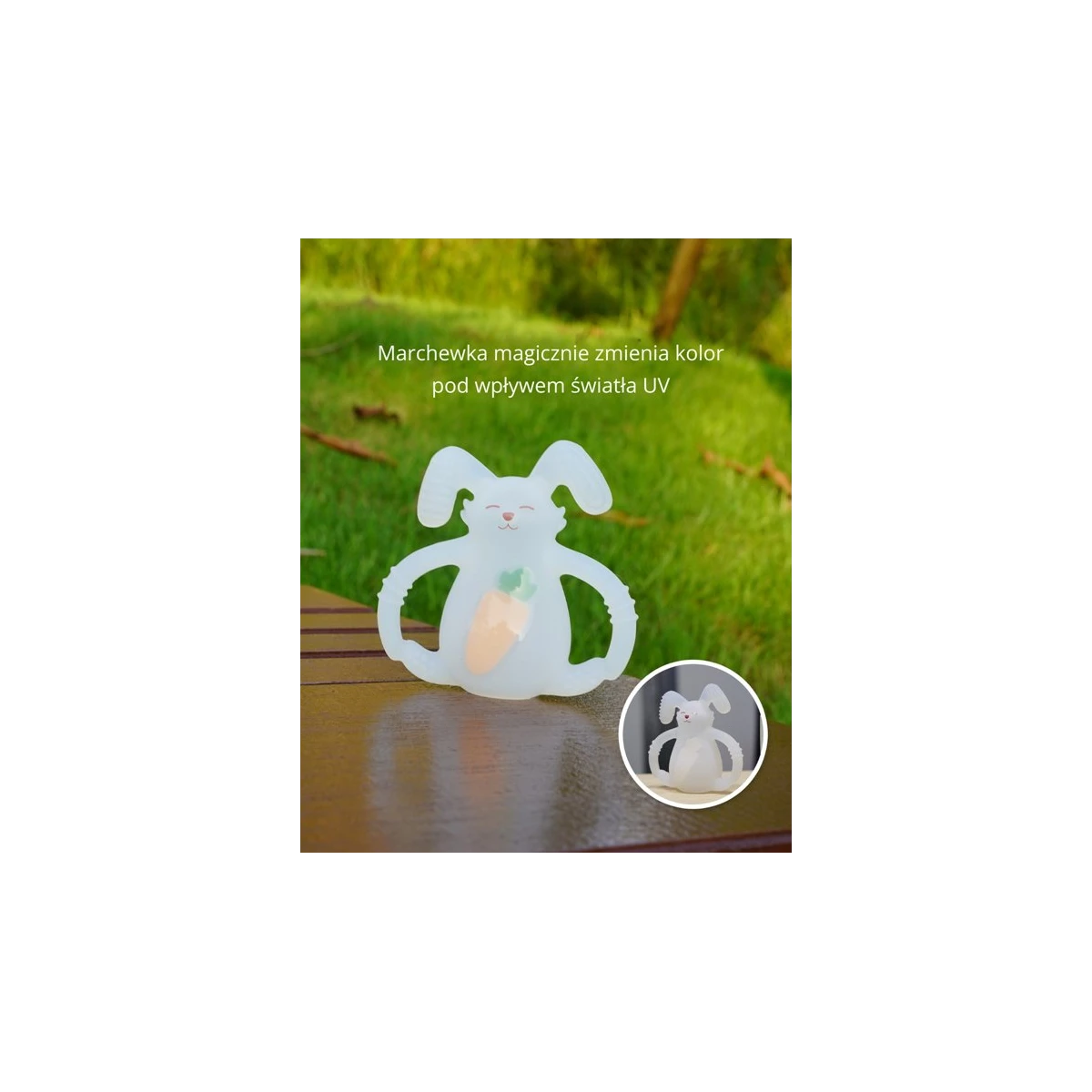 Smily Mia Magiczny Gryzak dla Niemowlaka Sunny Bunny