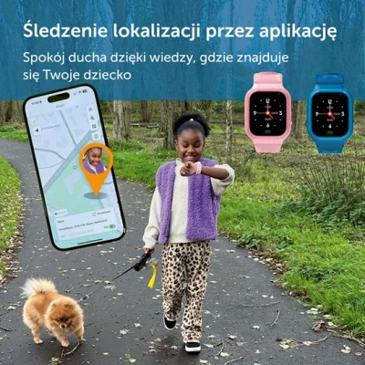 Zazu Fun Smartwatch dla Dzieci Różowy