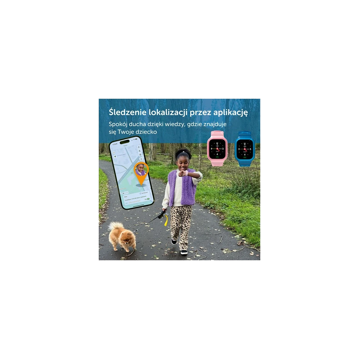 Zazu Fun Smartwatch dla Dzieci Niebieski