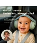 Zazu Fun Słuchawki Wygłuszające dla Dzieci i Niemowląt Sage