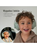 Zazu Fun Słuchawki Wygłuszające 2w1 dla Dzieci i Niemowląt Pink
