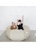 3 Sprouts Basen Piłeczkowy Gingham Beige