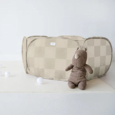 3 Sprouts Basen Piłeczkowy Checkerboard Beige
