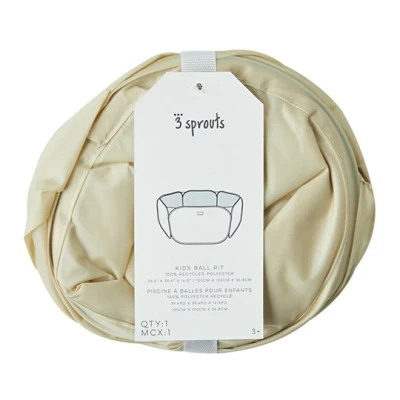 3 Sprouts Basen Piłeczkowy Beige