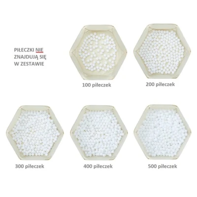 3 Sprouts Basen Piłeczkowy Terrazzo Beige