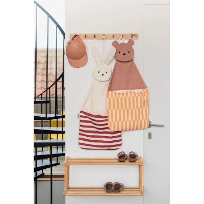 Play&Go TOTO Organizer Ścienny i Torba dla Dzieci 2w1 Królik