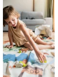 Play&Go SOO Kosz na Zabawki i Mata do Zabawy 2w1 Zoo