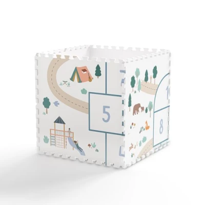 Play&Go TILOO Dwustronna Mata Piankowa 3w1 Hopscotch 120x180cm