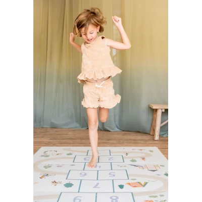Play&Go TILOO Dwustronna Mata Piankowa 3w1 Hopscotch 120x180cm