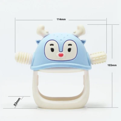 Smily Mia Gryzak dla Niemowlaka Renifer Light Blue
