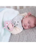 Smily Mia Gryzaki dla Niemowląt Pingwin i Renifer Light Pink