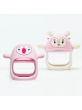 Smily Mia Gryzaki dla Niemowląt Pingwin i Renifer Light Pink