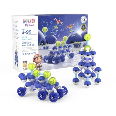 KUB Planet magnetyczne klocki konstrukcyjne 3D 100