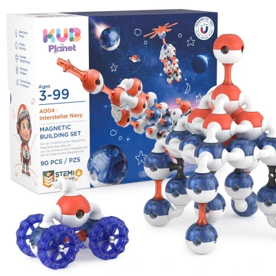 KUB Planet magnetyczne klocki konstrukcyjne 3D 90