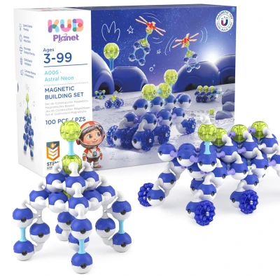 KUB Planet magnetyczne klocki konstrukcyjne 3D 100