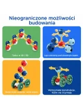 KUB Planet magnetyczne klocki konstrukcyjne 3D 30