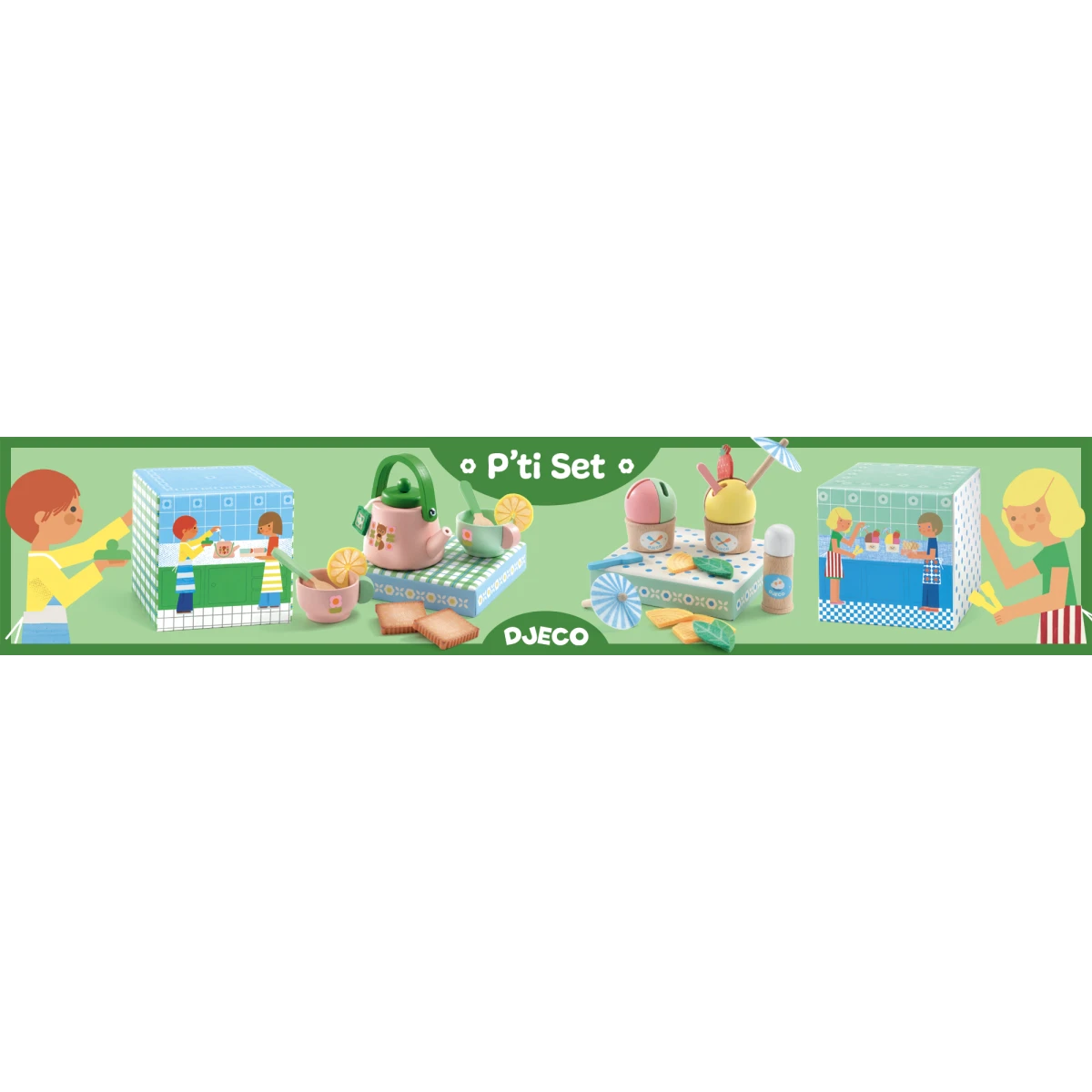 DJECO Odgrywanie ról ZESTAW DO HERBATY