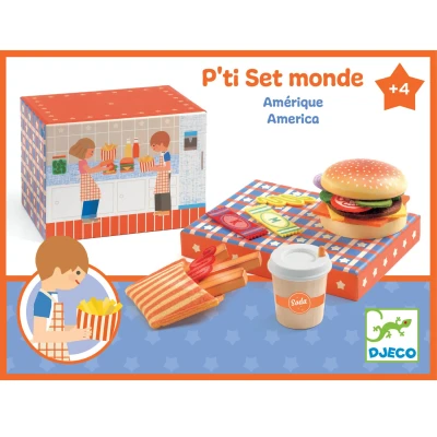 DJECO Odgrywanie ról FAST FOOD