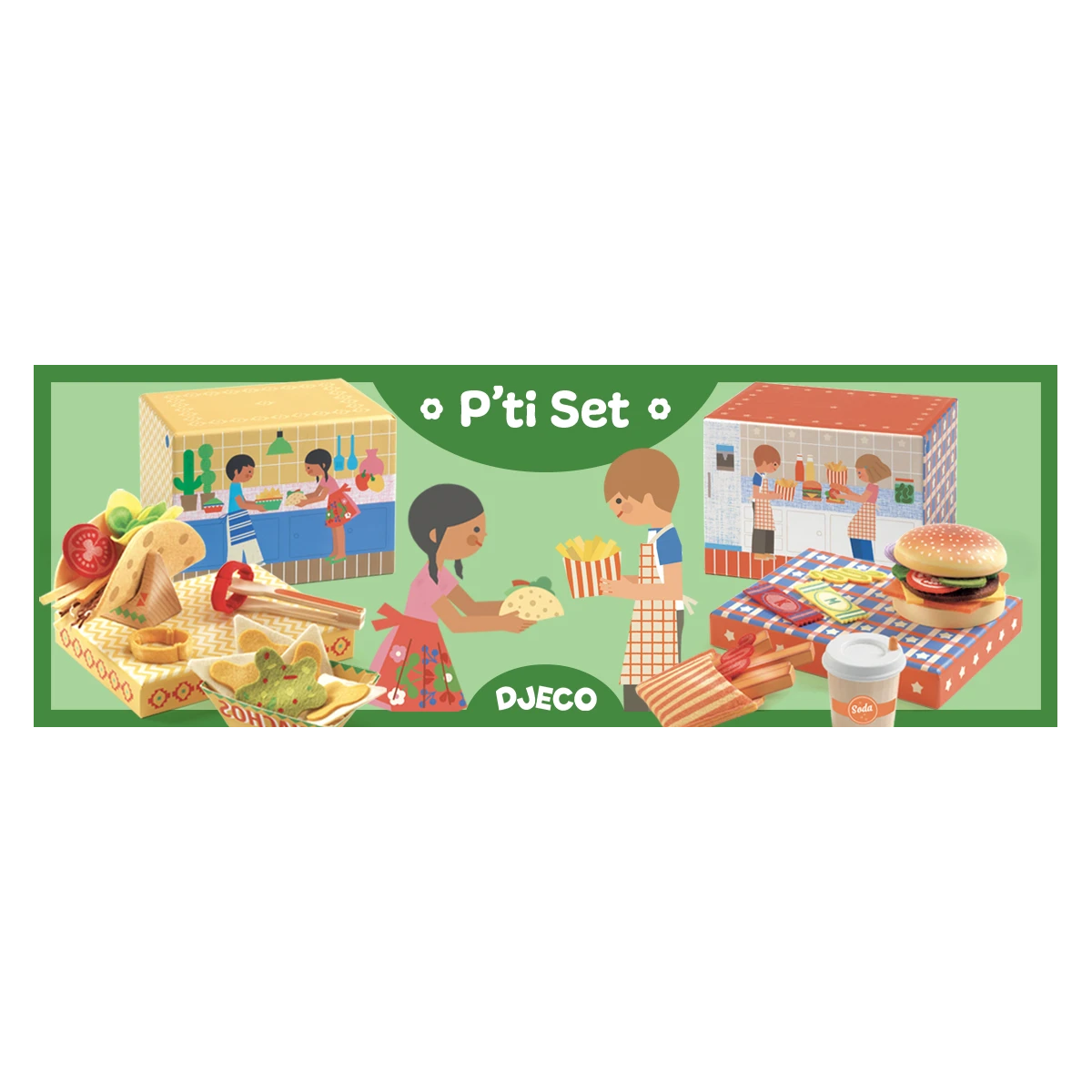 DJECO Odgrywanie ról FAST FOOD